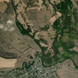 Sovetskaya High Resolution Satellite Map