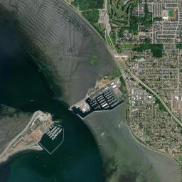 Blaine High Resolution Satellite Map