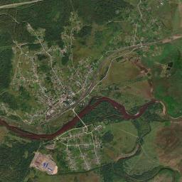 Birakan High Resolution Satellite Map