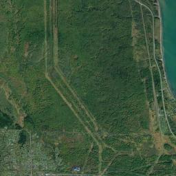 Vakhrushev High Resolution Satellite Map