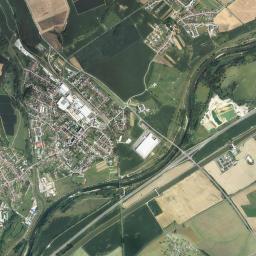 Nemšová High Resolution Satellite Map