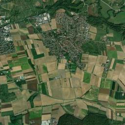 Erdmannhausen High Resolution Satellite Map