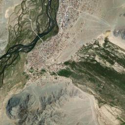 Tsengel High Resolution Satellite Map