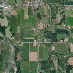 Everson High Resolution Satellite Map