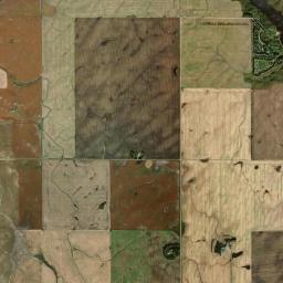 Langdon, ND locator map
