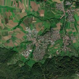 Allmersbach im Tal High Resolution Satellite Map