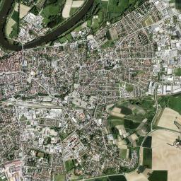 Straubing High Resolution Satellite Map