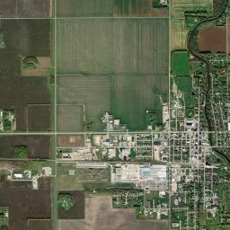 Roseau High Resolution Satellite Map