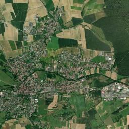 Uberach High Resolution Satellite Map