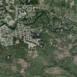 Lake Cowichan High Resolution Satellite Map