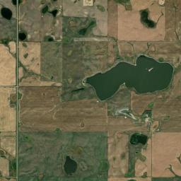 Divide County High Resolution Satellite Map