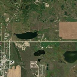 Dunseith, ND locator map