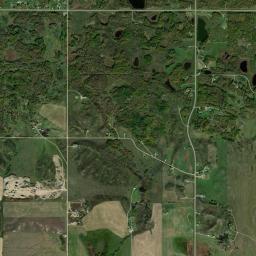 Aerial view of Turtle Mountain