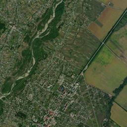 Bohorodchany High Resolution Satellite Map