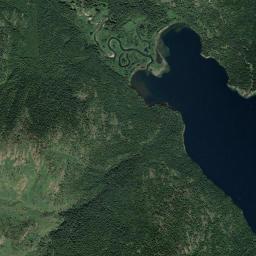 Aerial view of Upper Priest Lake