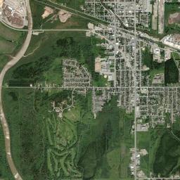 La Sarre High Resolution Satellite Map