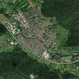 Plüderhausen High Resolution Satellite Map