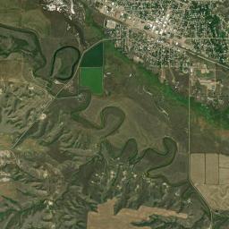 Plentywood High Resolution Satellite Map