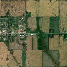 Mohall High Resolution Satellite Map