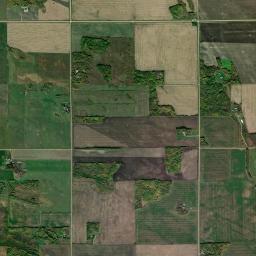 Roseau County High Resolution Satellite Map