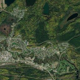 Atikokan High Resolution Satellite Map