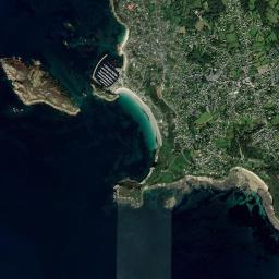 Trébeurden High Resolution Satellite Map