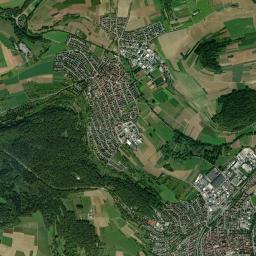 Weil der Stadt High Resolution Satellite Map