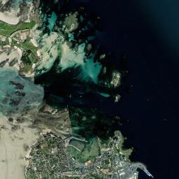 Roscoff High Resolution Satellite Map