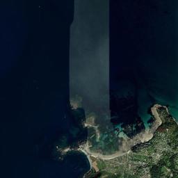 Locquémeau High Resolution Satellite Map