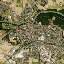 Neuburg an der Donau High Resolution Satellite Map