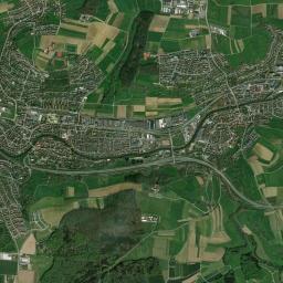 Uhingen High Resolution Satellite Map