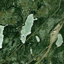 Aerial view of Diamond Willow Mine