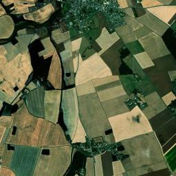 Brezolles High Resolution Satellite Map