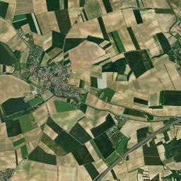 Berstett High Resolution Satellite Map