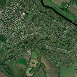 Ladyzhyn High Resolution Satellite Map