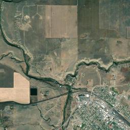 Cut Bank High Resolution Satellite Map