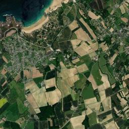 Fréhel High Resolution Satellite Map