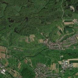 Ohmden High Resolution Satellite Map