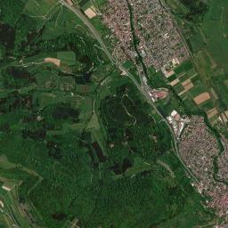 Gingen an der Fils High Resolution Satellite Map