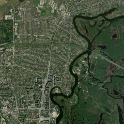 Novomoskovs’k High Resolution Satellite Map