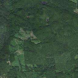Aerial view of Oyster Dome Roadcut