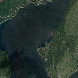 Aerial view of Priest Lake
