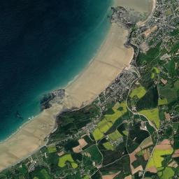 Erquy High Resolution Satellite Map