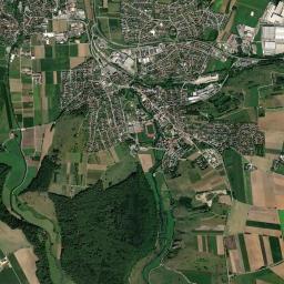 Herbrechtingen High Resolution Satellite Map
