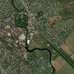 Druzhkivka High Resolution Satellite Map