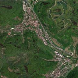 Gruibingen High Resolution Satellite Map