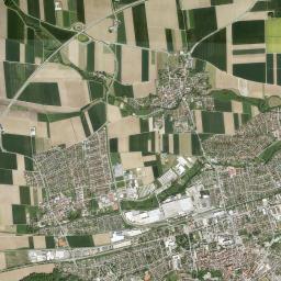 Dillingen an der Donau High Resolution Satellite Map