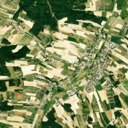 Rudelzhausen High Resolution Satellite Map