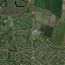 Pidhorodne High Resolution Satellite Map