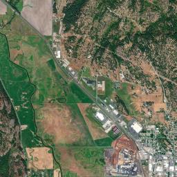 Colville High Resolution Satellite Map